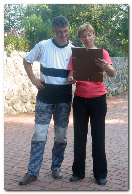 Alenka in Samo,<br>stvaritelja vrta 
